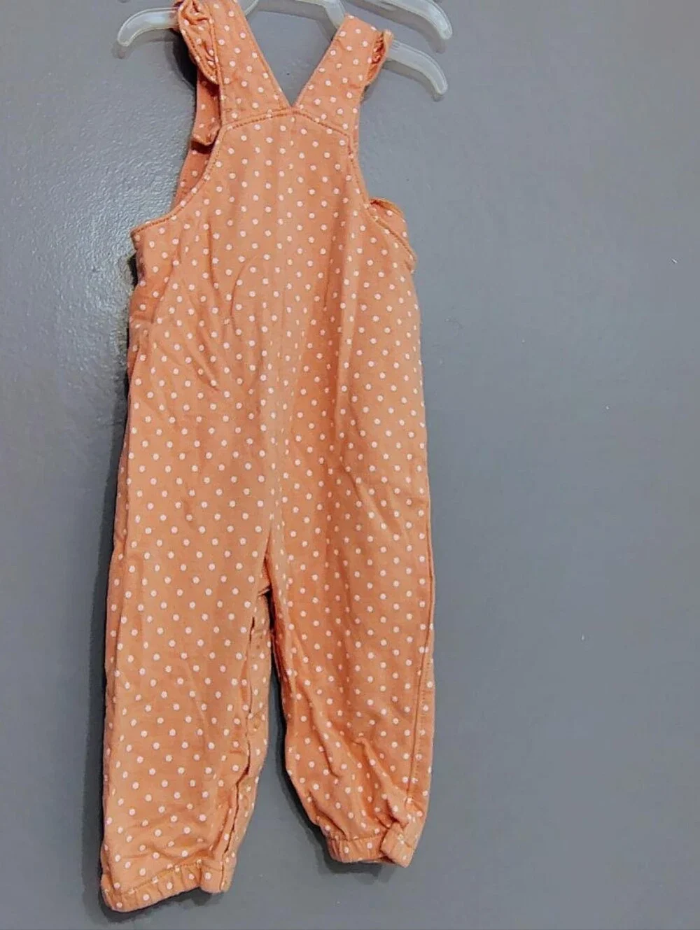 Bundle Carter’s Cat&Jack Baby Girl Pink Polka Dot Sunflower Pattern Size 18M